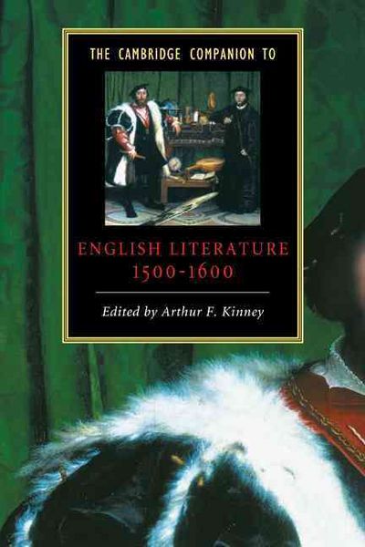 Produktbild: The Cambridge Companion to English Literature, 1500 1600