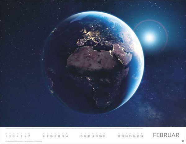 Produktbild: Das Universum Posterkalender 2027