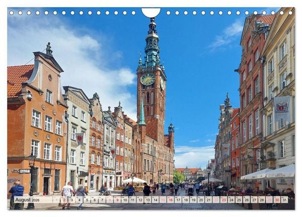 Produktbild: Danzig - Eine Perle Polens (Wandkalender 2026 DIN A4 quer), CALVENDO Monatskalender