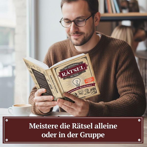 Produktbild: Die genialsten R&auml;tsel der Welt &ndash; Meisterhafte Knobeleien