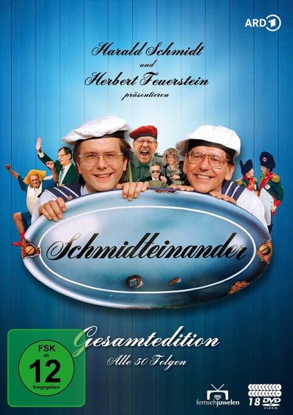 Produktbild: Schmidteinander Gesamtedition - Folge 1-50 (5 Staffeln) (Fernsehjuwelen) [18 DVDs]