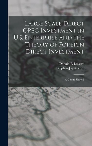 Produktbild: Large Scale Direct OPEC Investment in U.S. Enterprise and the Theory of Foreign Direct Investment