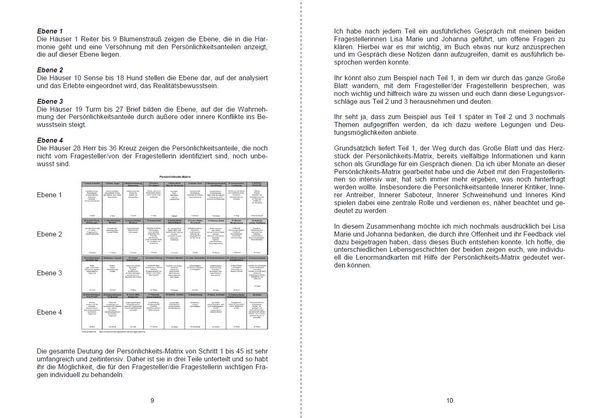 Produktbild: Die Deutung der Pers&ouml;nlichkeits-Matrix mit Lenormandkarten
