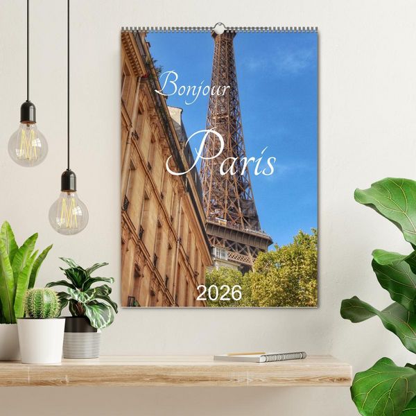 Produktbild: Pariser Ansichten (Wandkalender 2026 DIN A2 hoch), CALVENDO Monatskalender
