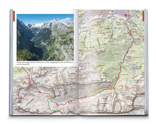 Produktbild: KOMPASS Wanderf&uuml;hrer Zugspitze, Werdenfelser Land, 60 Touren mit Extra-Tourenkarte