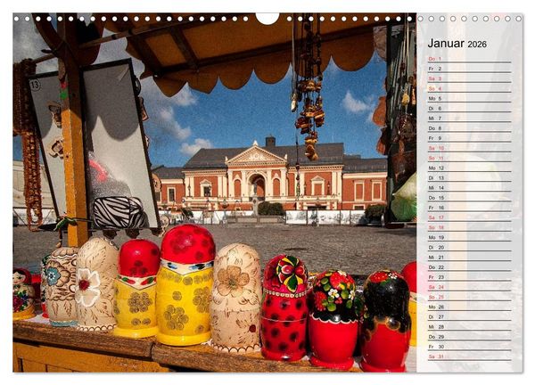 Produktbild: Litauen - Streifz&uuml;ge durch die junge Ostseerepublik (Wandkalender 2026 DIN A3 quer), CALVENDO Monatskalender
