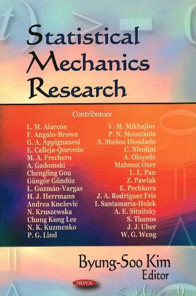 Produktbild: Statistical Mechanics Research