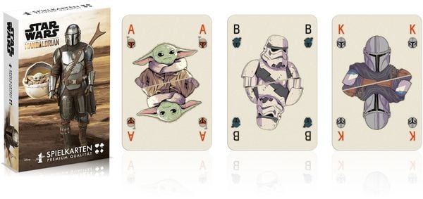 Produktbild: Number 1 Spielkarten Mandalorian