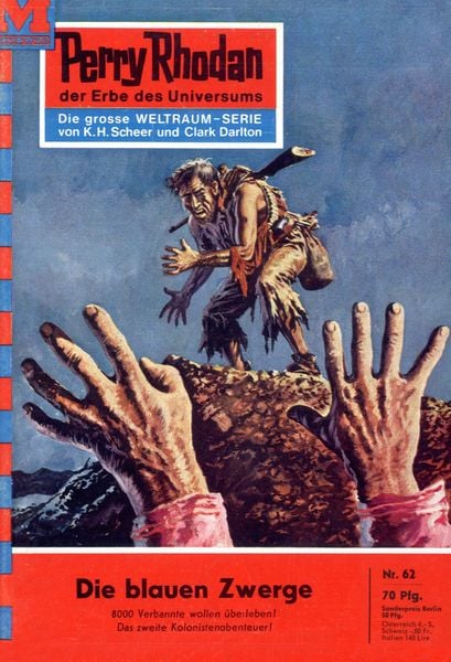 Produktbild: Perry Rhodan 62: Die blauen Zwerge