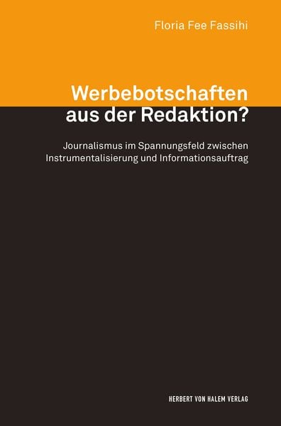 Produktbild: Werbebotschaften aus der Redaktion?