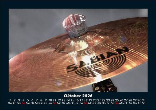 Produktbild: Musik 2026 Fotokalender DIN A5
