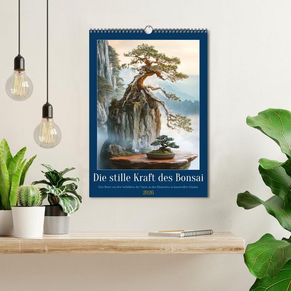Produktbild: Die stille Kraft des Bonsai (Wandkalender 2026 DIN A3 hoch), CALVENDO Monatskalender