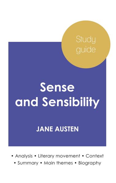 Produktbild: Study guide Sense and Sensibility by Jane Austen (in-depth literary analysis and complete summary)