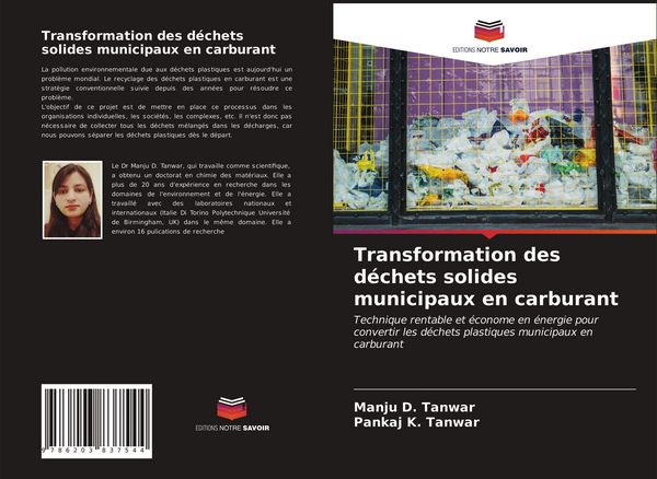 Produktbild: Transformation des d&eacute;chets solides municipaux en carburant