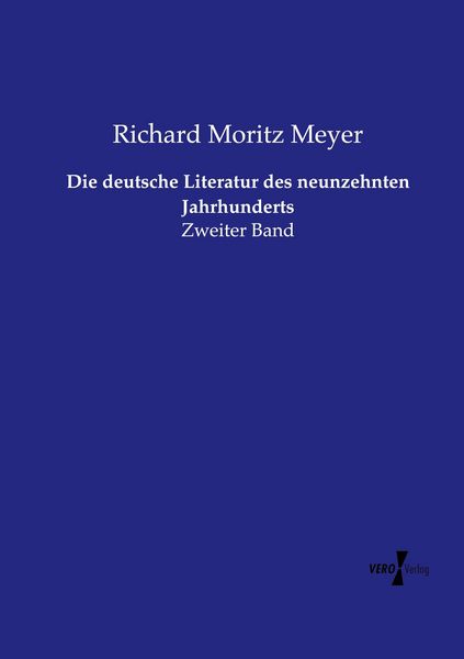 Produktbild: Die deutsche Literatur des neunzehnten Jahrhunderts