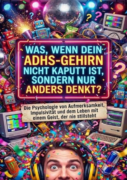 Produktbild: Was, wenn dein ADHS-Gehirn nicht kaputt ist, sondern nur anders denkt?