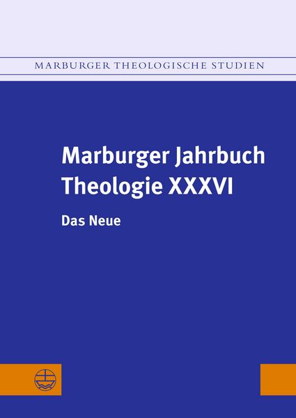 Produktbild: Marburger Jahrbuch Theologie XXXVI