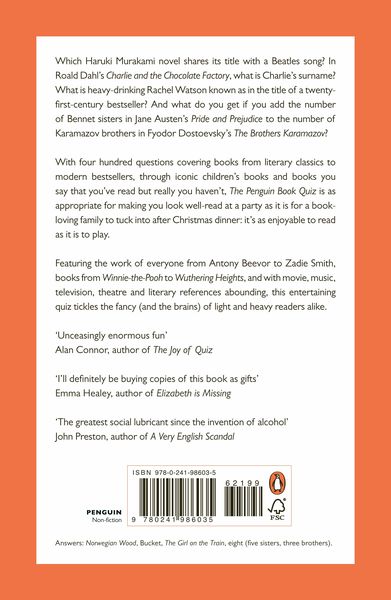 Produktbild: The Penguin Book Quiz