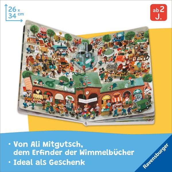 Mein Wimmelbuch: Unsere große Stadt