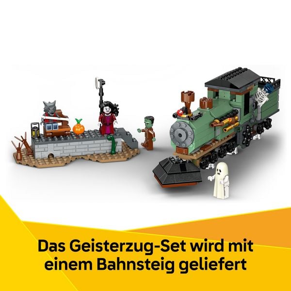 Produktbild: LEGO Creator Geisterhaus, 31167, 3-in-1 Spielzeug mit Haus und LEGO Zug