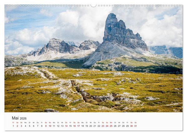 Produktbild: Die sch&ouml;nsten Orte in Italien. (Wandkalender 2026 DIN A2 quer), CALVENDO Monatskalender