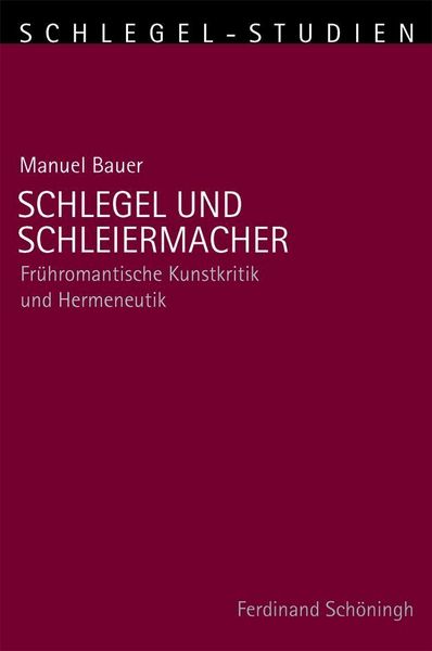 Produktbild: Schlegel und Schleiermacher