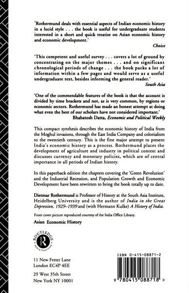 An Economic History of India