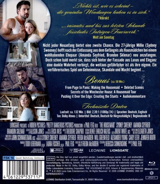 Produktbild: The Housemaid - Wenn sie w&uuml;sste