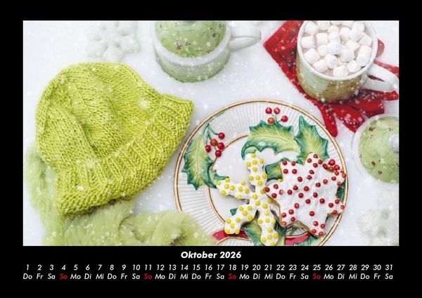 Produktbild: World of Sweets 2026 Fotokalender DIN A3