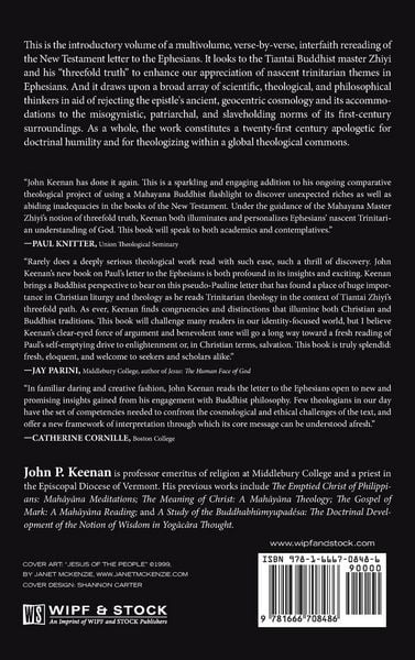 Produktbild: Earthing the Cosmic Christ of Ephesians-The Universe, Trinity, and Zhiyi's Threefold Truth, Volume 1