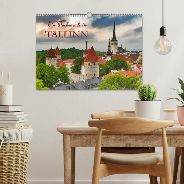 Produktbild: Ein Wochenende in Tallinn (Wandkalender 2026 DIN A3 quer), CALVENDO Monatskalender