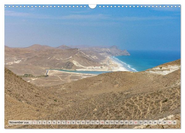 Produktbild: Oman - Zauberhafte Landschaften (Wandkalender 2026 DIN A3 quer), CALVENDO Monatskalender