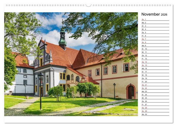 Produktbild: Ein Wochenende in Krumau (Wandkalender 2026 DIN A2 quer), CALVENDO Monatskalender