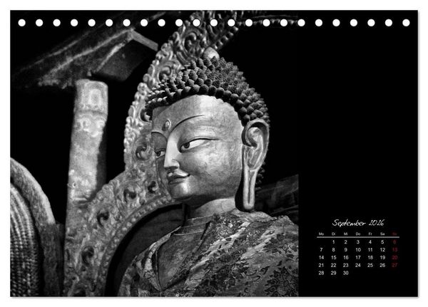 Produktbild: Worte des Buddha 2026 (Tischkalender 2026 DIN A5 quer), CALVENDO Monatskalender