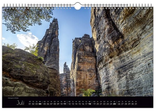 Produktbild: Kalender Faszinierende S&auml;chsische Schweiz 2027