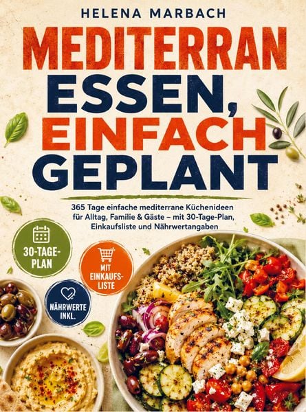 Produktbild: Mediterran essen, einfach geplant