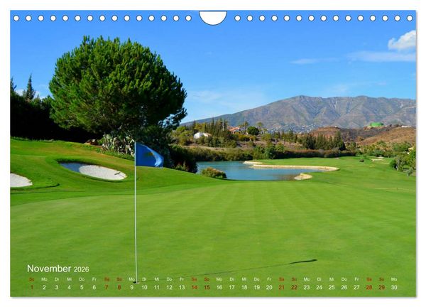 Produktbild: Passion Golf (Wandkalender 2026 DIN A4 quer), CALVENDO Monatskalender