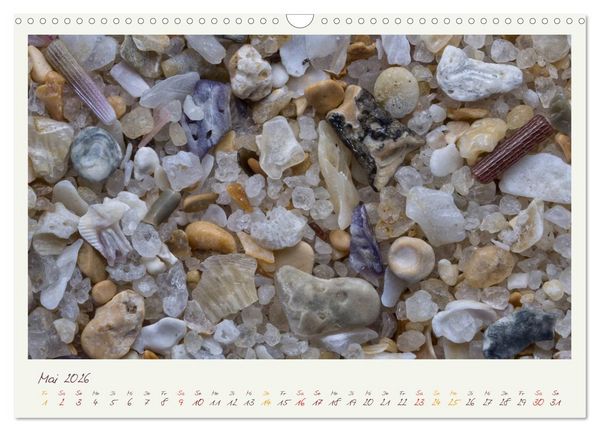 Produktbild: Abenteuer Mikrofotografie Sand (Wandkalender 2026 DIN A3 quer), CALVENDO Monatskalender