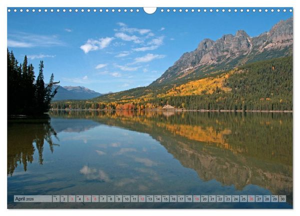 Produktbild: Indian Summer in the Canadian Rockies (Wall Calendar 2026 DIN A3 landscape), CALVENDO 12 Month Wall Calendar