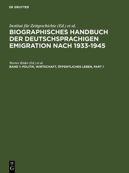 Produktbild: Politik, Wirtschaft, &Ouml;ffentliches Leben.