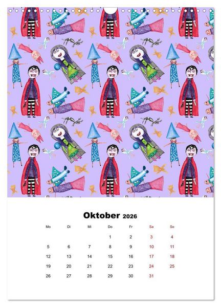 Produktbild: MUSTERMACKE (Wandkalender 2026 DIN A3 hoch), CALVENDO Monatskalender