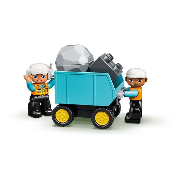 Produktbild: LEGO DUPLO Bagger und Laster, Montessori Spielzeug ab 2 Jahren 10931
