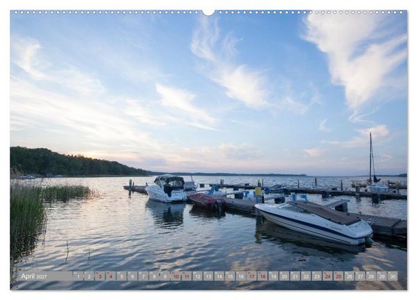 Produktbild: Hausbooturlaub Deutschland - Mecklenburgische Seenplatte (Wandkalender 2027 DIN A2 quer), CALVENDO Monatskalender