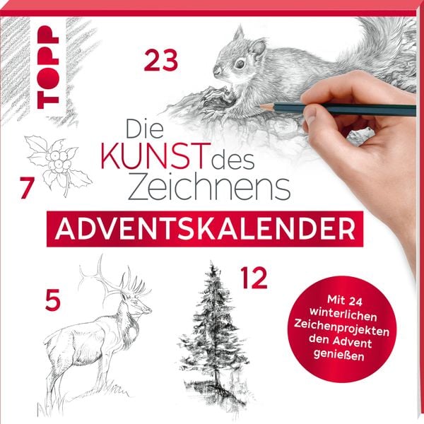 Adventskalender Die Kunst des Zeichnens.