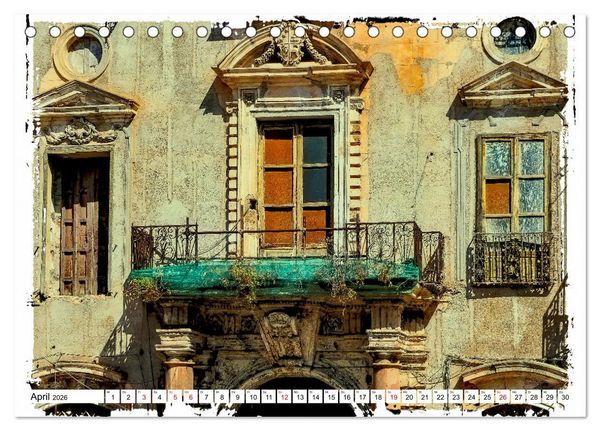 Produktbild: Palermo die marode Sch&ouml;nheit (Tischkalender 2026 DIN A5 quer), CALVENDO Monatskalender
