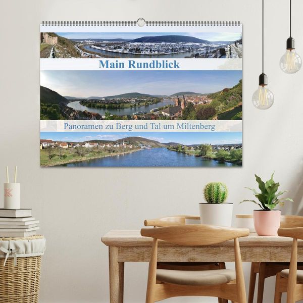 Produktbild: Main Rundblick (Wandkalender 2026 DIN A2 quer), CALVENDO Monatskalender