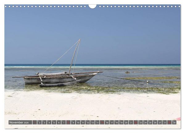 Produktbild: Sansibar (Wandkalender 2026 DIN A3 quer), CALVENDO Monatskalender