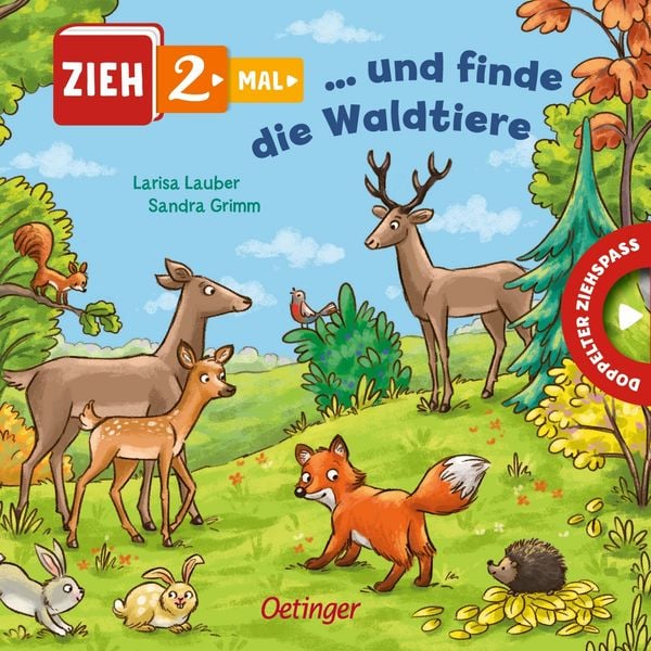 Produktbild: Zieh 2-mal ... und finde die Waldtiere