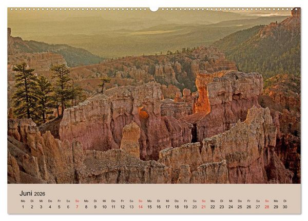 Produktbild: Faszination USA - traumhafter S&uuml;dwesten (hochwertiger Premium Wandkalender 2026 DIN A2 quer), Kunstdruck in Hochglanz
