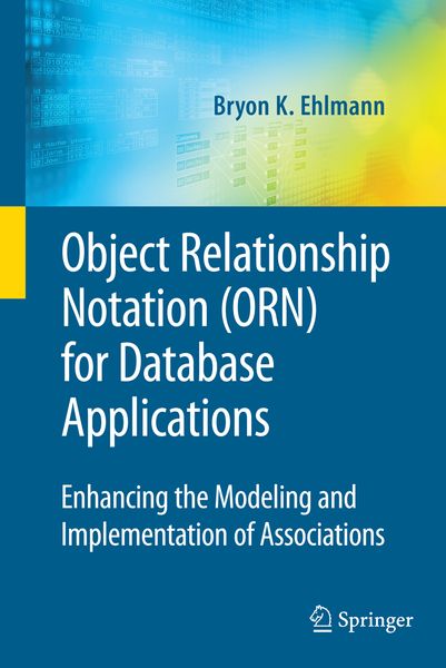 Produktbild: Object Relationship Notation (ORN) for Database Applications